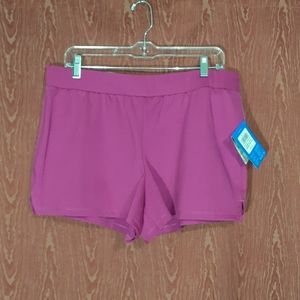 NWT COLUMBIA SANDY CREEK STRETCH SHORTS WOMEN'S SIZE XL PINKISH
